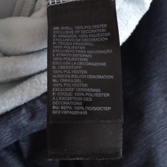 🆕 The North Face Youth Kids Dakota Fleece Triclima Midweight Jkt, Urban Navy Ht - Picture 9 of 10